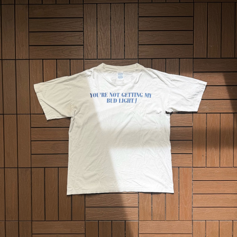 Vintage Bud Light I Love You Man T Shirt